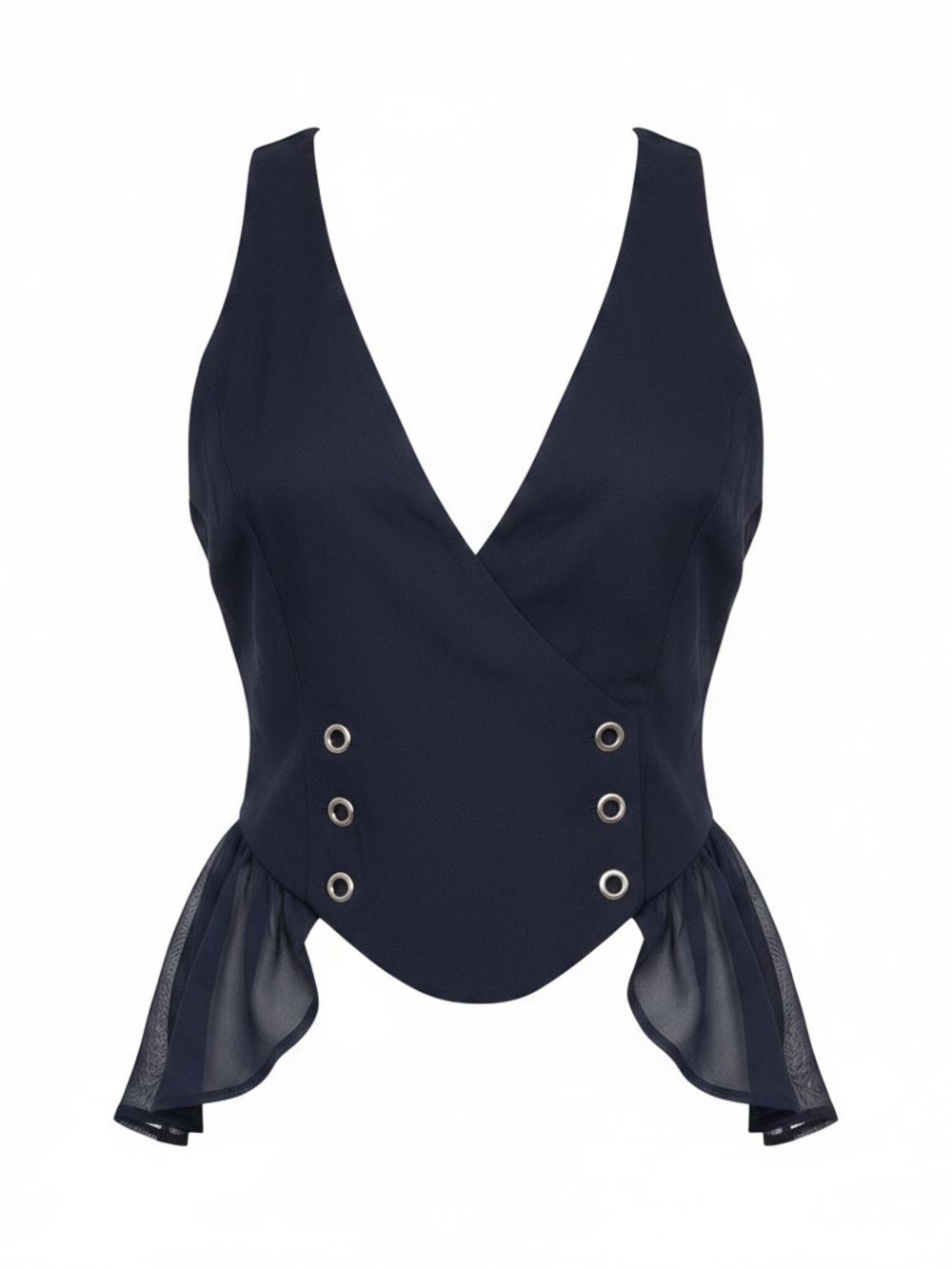 Disney Navy Blue Women's Top
